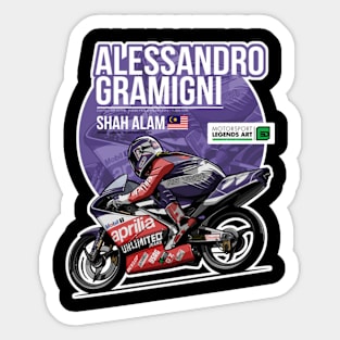 Alessandro Gramigni 1992 Shah Alam Sticker